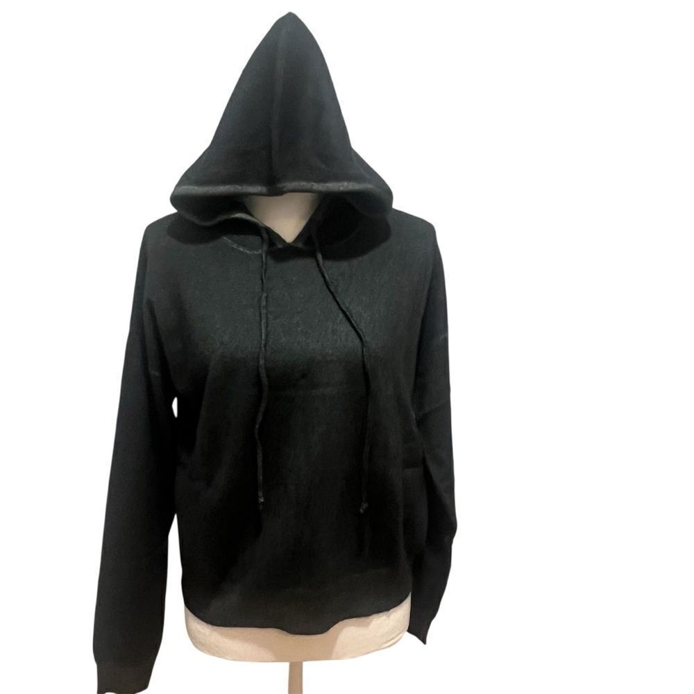 NWT Revolve One Grey Day cashmere pullover hoodie size small oversized - Picture 2 of 8